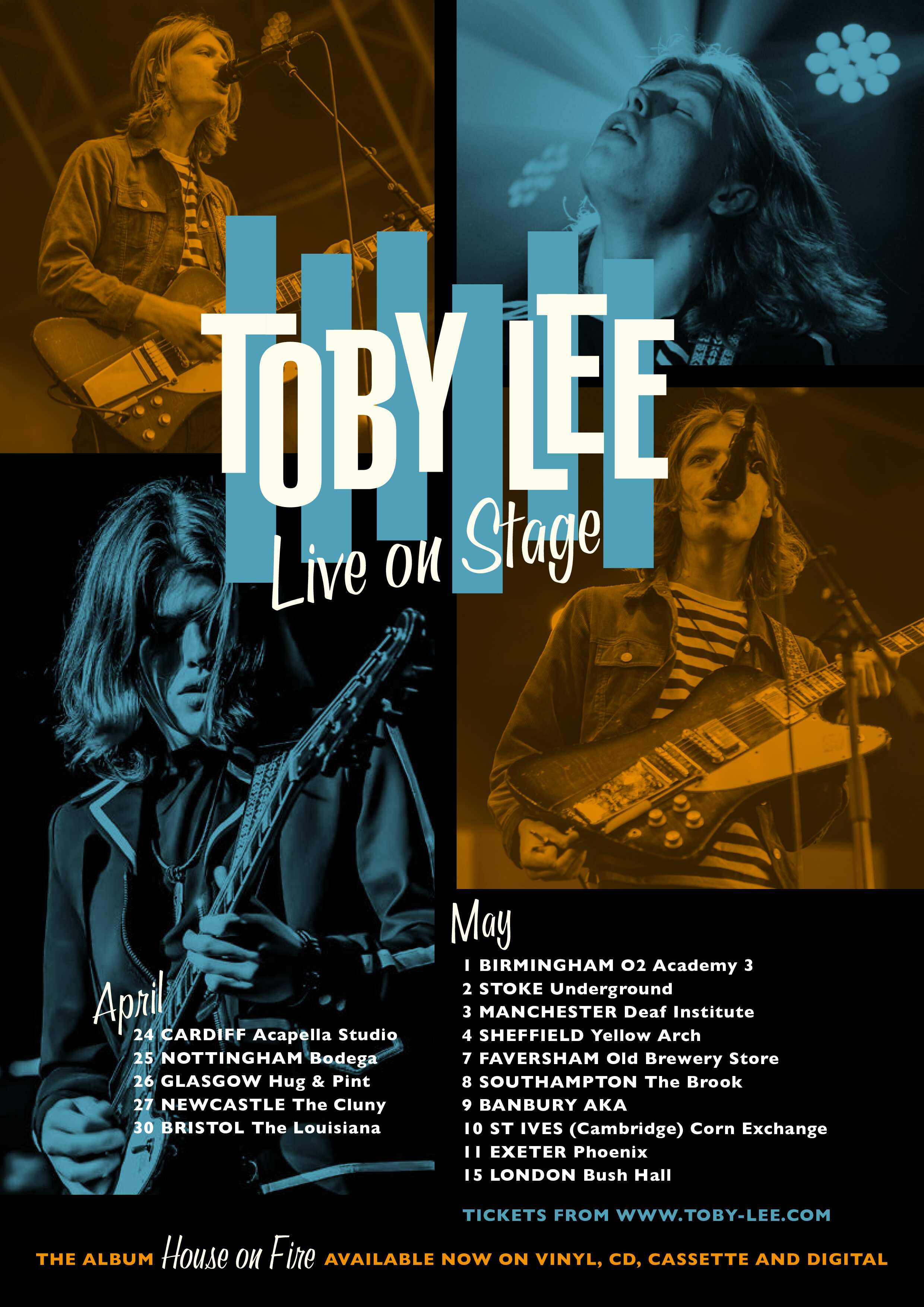 Neil O'Brien Entertainment presents Toby Lee The Louisiana, Bristol