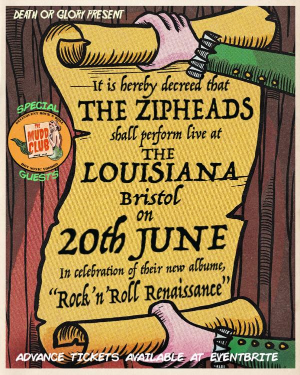 The Zipheads / The Mudd Club