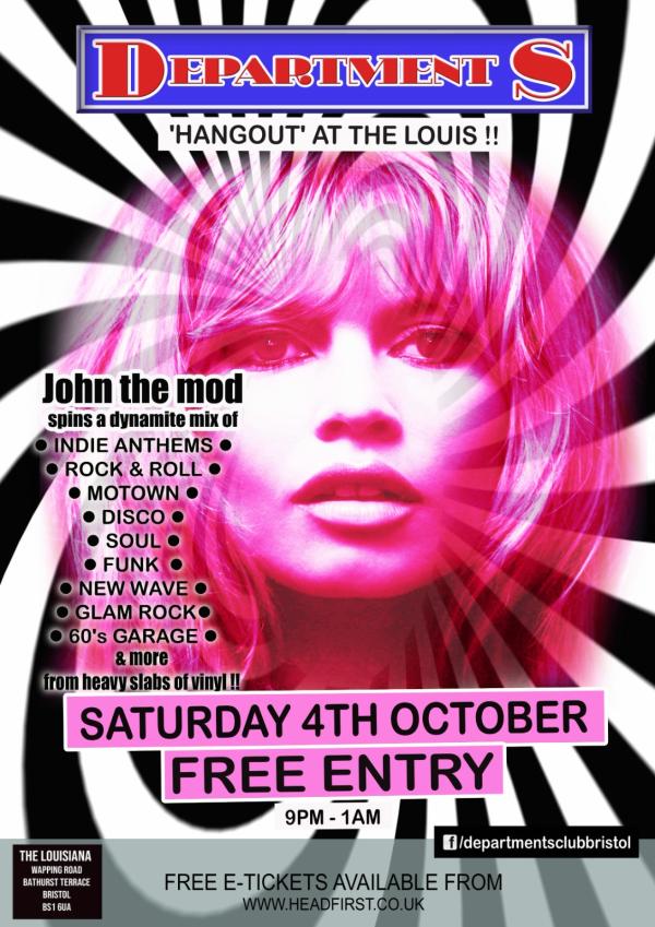 Department S Club Night with John The Mod